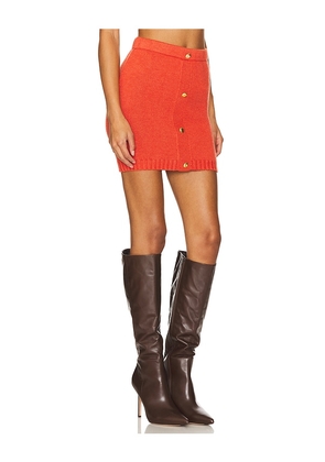 Lovers and Friends Christa Mini Skirt in Red. Size L. Also in M, S, XS.