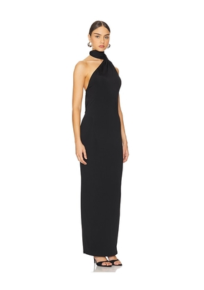 NBD The Violetta Maxi Dress in Black. Size L. Also in M, S, XL.