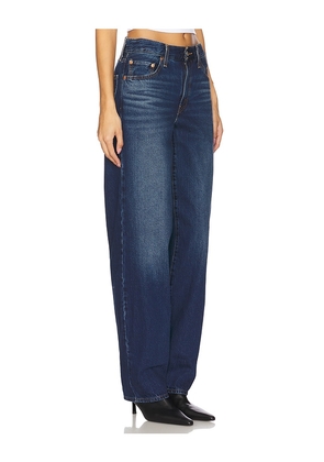 LEVI'S Baggy Dad Straight Jeans in Blue. Size 24. Also in 25, 27, 28, 29.