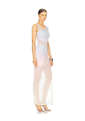 LAMARQUE Florinda Maxi Dress in Blush. Size L. Also in M, S, XS, XXS.