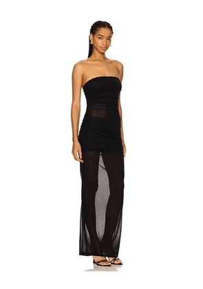Lovers and Friends Lexi Maxi Dress in Black. Size L. Also in M, S, XL.
