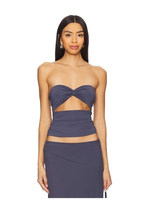 LIONESS Soleil Top in Grey. Size L. Also in M, S, XL.