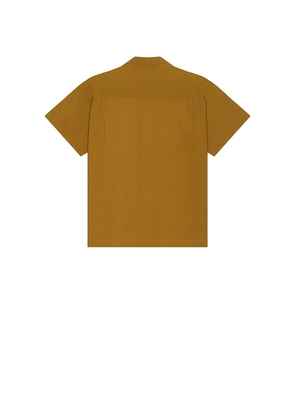 Obey Beau Woven Shirt in Brown. Size L. Also in M, S, XL/1X.