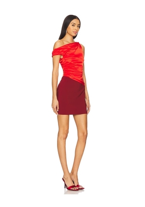 Lovers and Friends Keily Mini Dress in Red. Size L. Also in M, S, XL, XS, XXS.