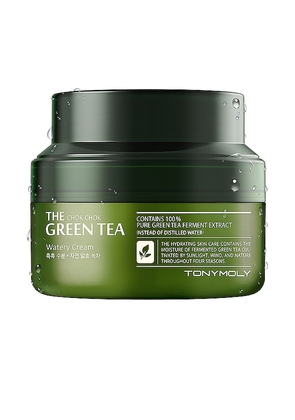 TONYMOLY The Chok Chok Green Tea Watery Cream in Beauty: NA.