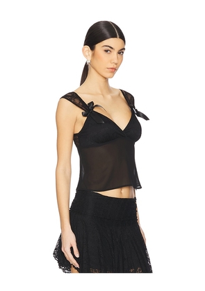 MORE TO COME Ariele Top in Black. Size L. Also in M, S, XS, XXS.