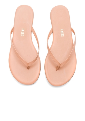 TKEES Foundations Matte Flip Flop in Brown. Size 10. Also in 11, 5, 6, 7, 8, 9.