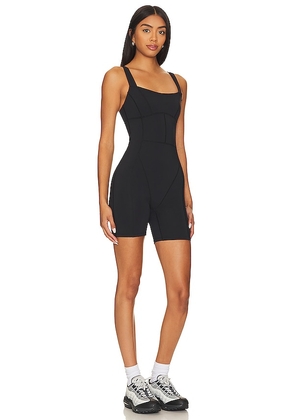 P.E Nation Recalibrate Romper in Black. Size L. Also in S, XL, XS.