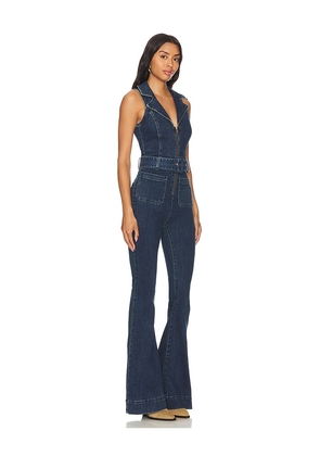 Show Me Your Mumu Jacksonville Jumpsuit in Blue. Size L. Also in XL.