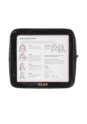 SILKE London Heatless Curler in Black.