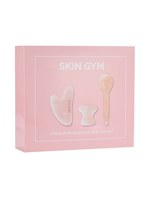 Skin Gym Rose Quartz 3-Piece Facial Set in Beauty: NA.