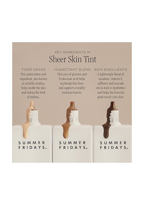 Summer Fridays Sheer Skin Tint in Beauty: NA.
