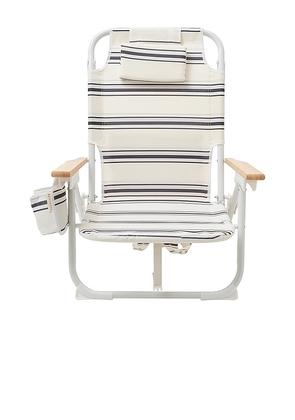 Sunnylife Deluxe Beach Chair in White.