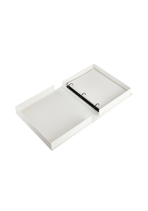 Printworks A Love Story Wedding Album in White.