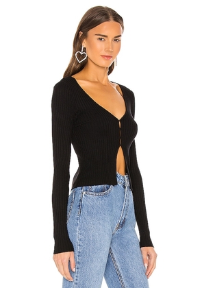 superdown Sierra Knit Top in Black. Size M. Also in L.
