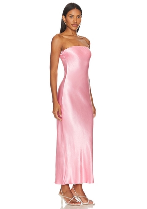 SNDYS X Revolve Angel Strapless Midi Dress in Pink. Size L. Also in M, S, XL, XS, XXL, XXS.