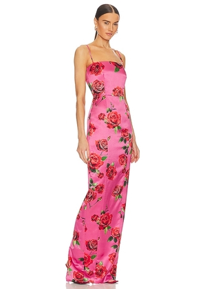 SAU LEE Sofia Dress in Pink. Size 0. Also in 00, 2, 8.