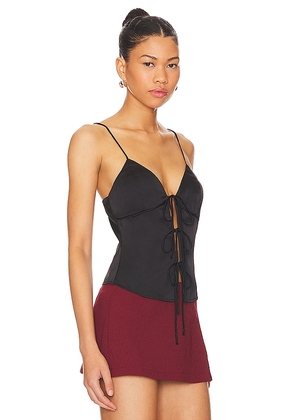 superdown Anahi Cami Top in Black. Size L. Also in M, S, XL, XS.