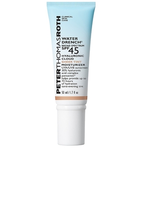 Peter Thomas Roth Water Drench Broad Spectrum SPF 45 Hyaluronic Sheer Tint Moisturizer in Beauty: NA.