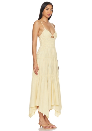 SNDYS Tahlia Dress in Yellow. Size L. Also in M, S, XL, XS, XXL, XXS.