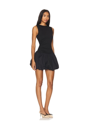 SNDYS Maya Bubble Dress in Black. Size L. Also in M, S, XL, XS, XXL, XXS.