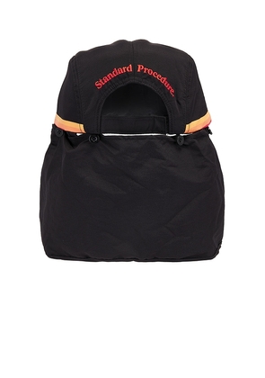 Standard Procedure Adult Surf Hat in Black.