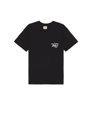 Roy Roger's x Dave's New York Print Cafe T Shirt in Black. Size L. Also in M.