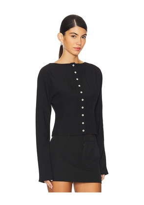 The Line by K Zhade Top in Black. Size M. Also in S, XS.