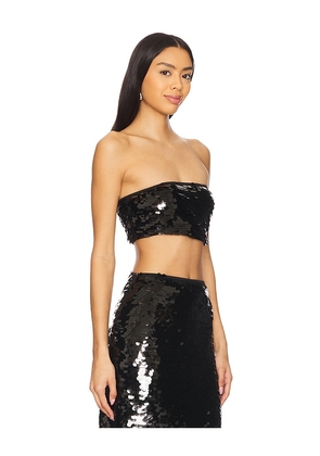 superdown Lydie Tube Top in Black. Size L. Also in M, S.