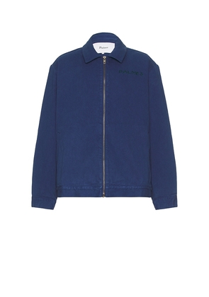 Palmes Zip Jacket in Royal. Size 48. Also in 50.