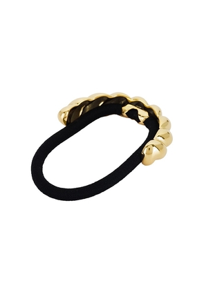 petit moments Sofia Pony Cuff in Metallic Gold.