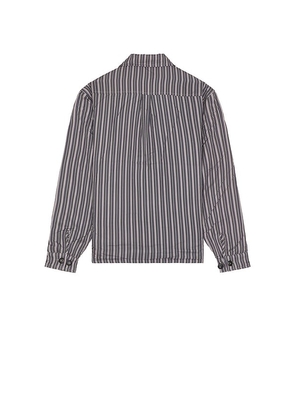 The Hundreds Padded Long Sleeve Woven Shirt in Grey. Size L. Also in S, XL/1X.