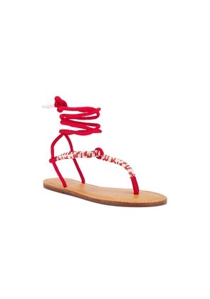 Schutz Claire Sandal in Red. Size 10. Also in 6, 6.5, 7.5, 8, 8.5, 9.5.