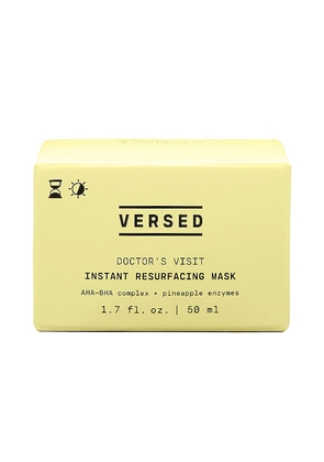 VERSED Doctor's Visit Instant Resurfacing Mask in Beauty: NA.