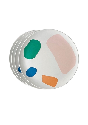 Xenia Taler Studio Side Plates Set Of 4 in Pink.