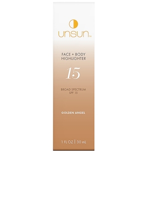 UnSun Cosmetics Face + Body Highlighter SPF 15 in Beauty: NA.