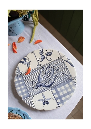 Vaisselle Bon Appetit Large Platter in Navy.