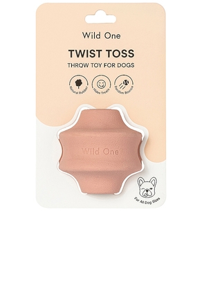 Wild One Twist Toss Toy in Blush.