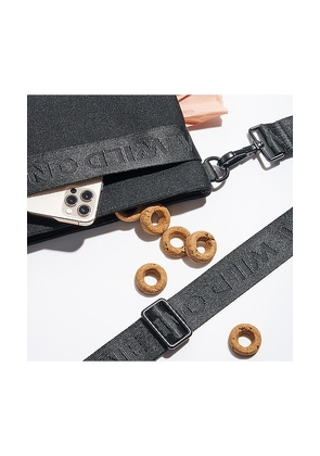 Wild One Treat Pouch in Black.