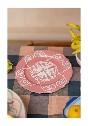 Vaisselle Ivy Main Plate in Pink.