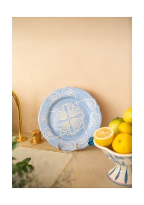 Vaisselle Ivy Main Plate in Blue.