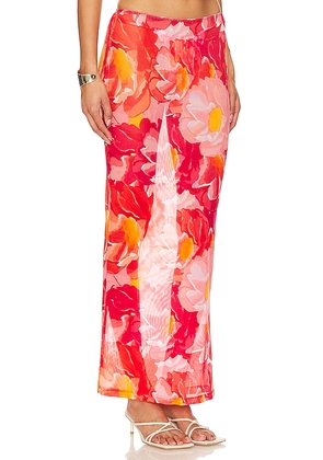 VDM Mimi Maxi Skirt in Red. Size S. Also in XL/1X.