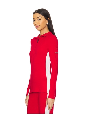 We Norwegians Voss Zip Up in Red. Size L. Also in S, XL.