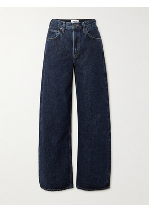 AGOLDE - Low Curve High-rise Wide-leg Jeans - Blue - 23,24,25,26,27,28,29,30,31,32