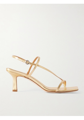 Aeyde - Elise Leather Sandals - Gold - IT35,IT35.5,IT36,IT36.5,IT37,IT37.5,IT38,IT38.5,IT39,IT39.5,IT40,IT40.5,IT41,IT41.5,IT42