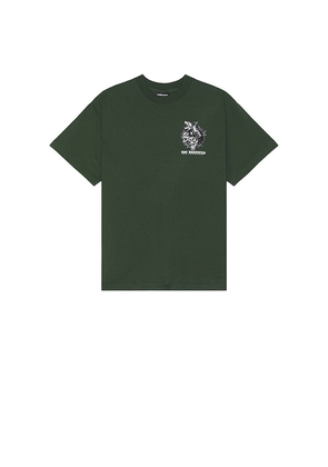 The Hundreds Pharoah's Wrath T-Shirt in Dark Green. Size L. Also in M.