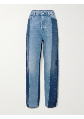 Gucci - Paneled Boyfriend Jeans - Blue - 24,25