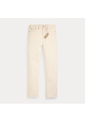 Straight Leg Fit Seeded Natural Jean