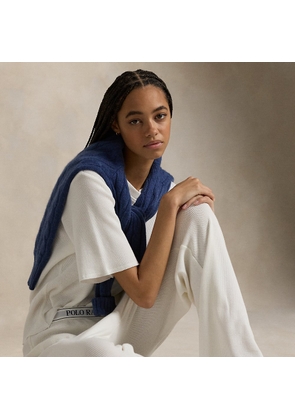 Waffle-Knit Pyjama Set