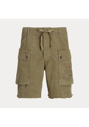 20.5 cm Relaxed Herringbone Cargo Short